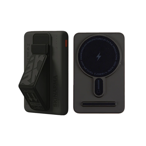 SkinArma Spunk 20W PD Wireless 5000mAh Power Bank | Dark Green