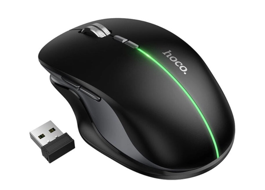 Hoco GM40 Dixon RGB Dual-Mode Rechargeable Wireless Mouse