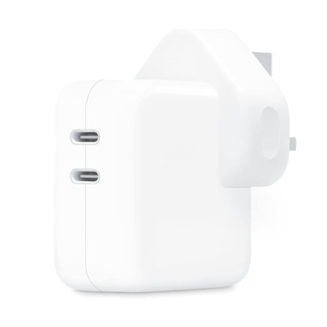Apple A2676 Dual USB-C Port Power Adapter 35W
