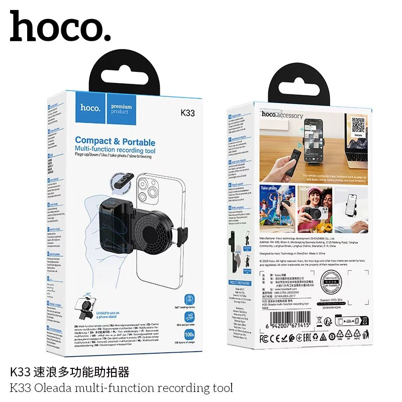 Hoco K33 Multi-Function Recording Tool