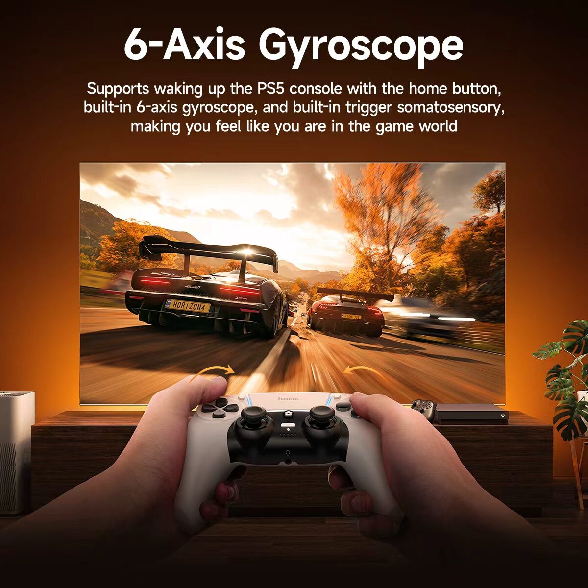 Hoco DGM04 Wireless Game Controller for PS5 & PC