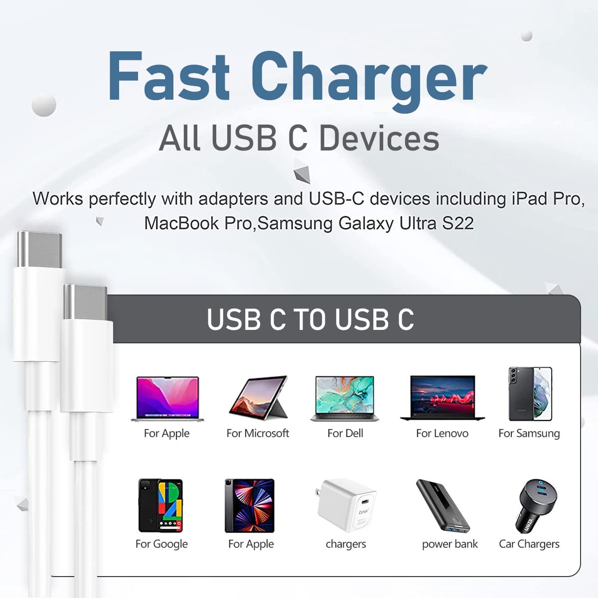 Apple USB-C to USB-C Charging Cable | 2M