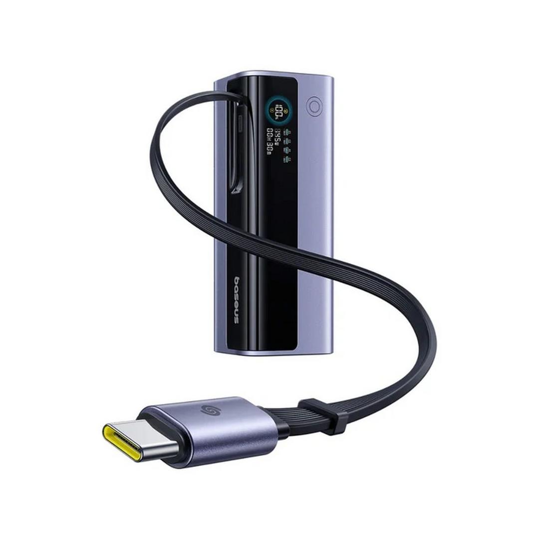 Baseus EnerGeek GR11 Power Bank with Retractable Cable 20000mAh 145W | Space Grey