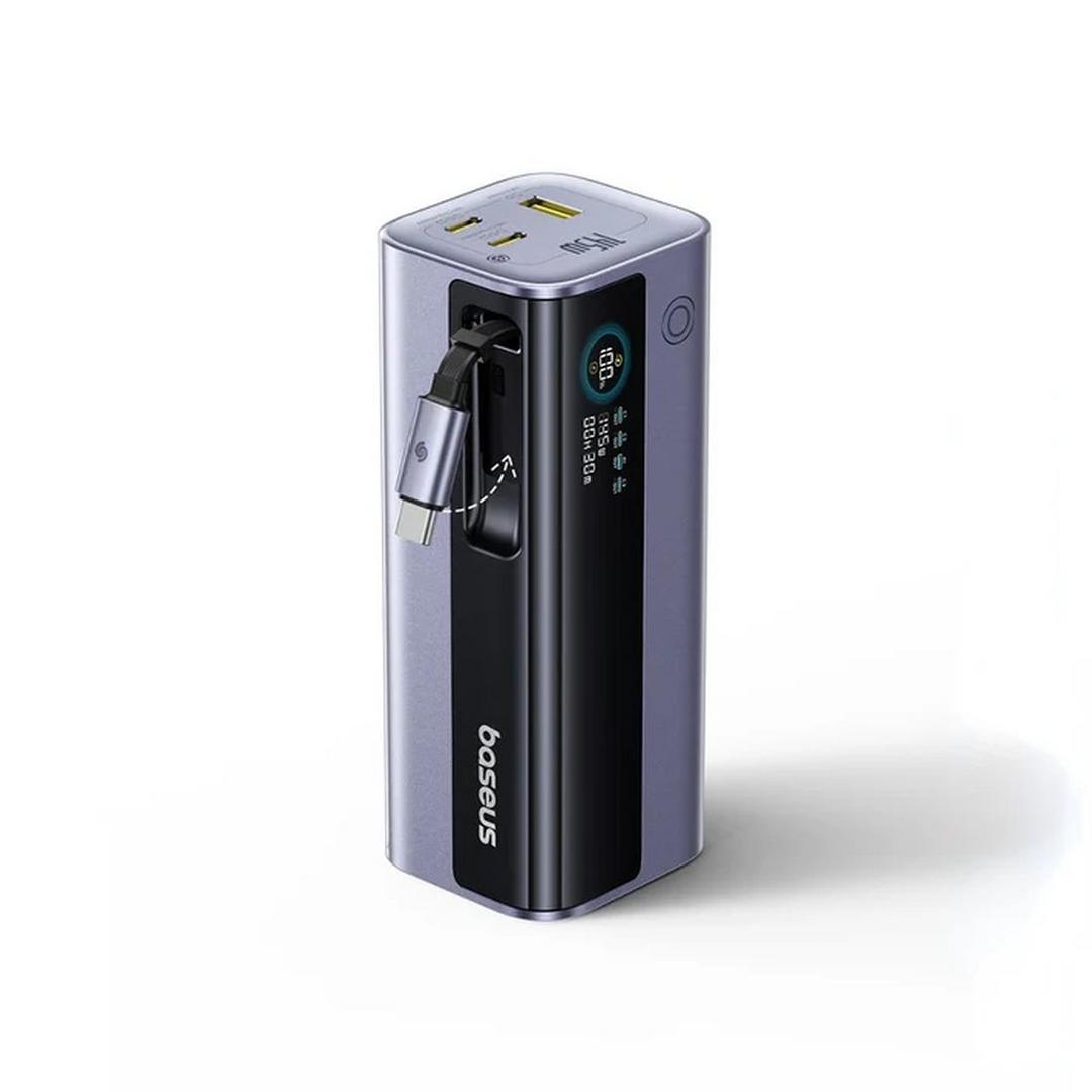 Baseus EnerGeek GR11 Power Bank with Retractable Cable 20000mAh 145W | Space Grey