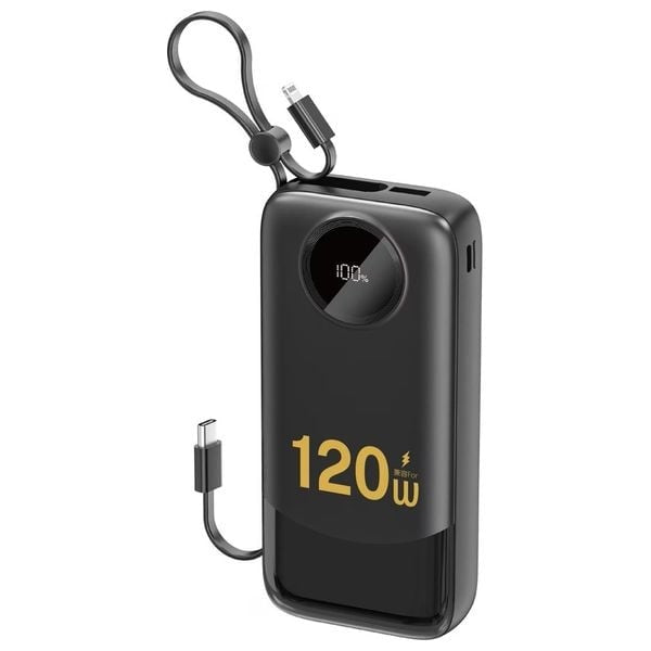 Dudao K13 Pro 20000mAh 120W Fast Charging Power Bank with Cables