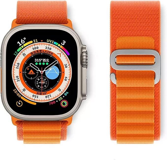 Apple Alpine Loop for Watch 49/45/44/42mm Medium | Orange
