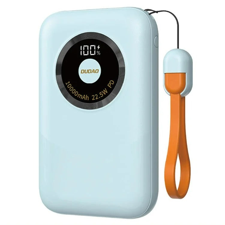 Dudao K21 10000mAh Power Bank with USB-C to USB-C Cable
