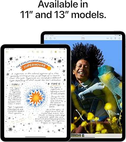 iPad Air 13-inch (M2) Wi-Fi + Cellular 128GB| Starlight