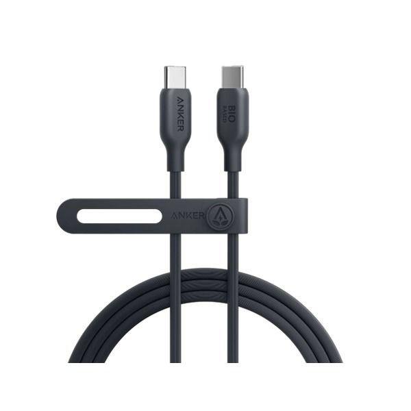 كابل أنكر 544 USB-C إلى USB-C (قائم على المواد الحيوية بطول 0.9 متر) | أسود