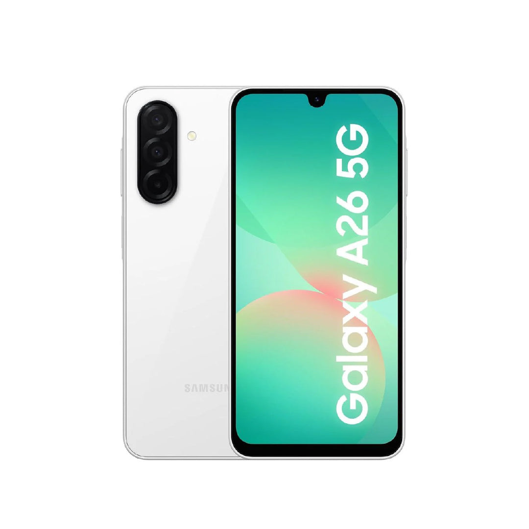 سامسونج جالكسي A26 5G - 128 جيجابايت - 6 جيجابايت رام | أبيض