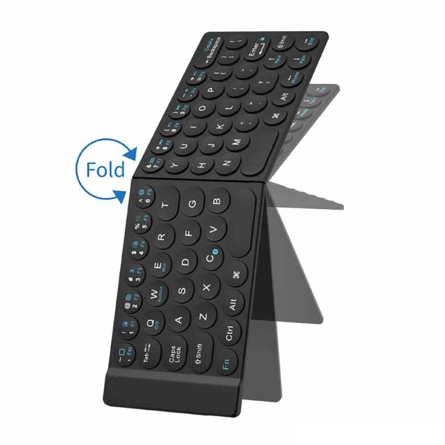 Wiwu Fold Mini Bluetooth Keyboard (Black)