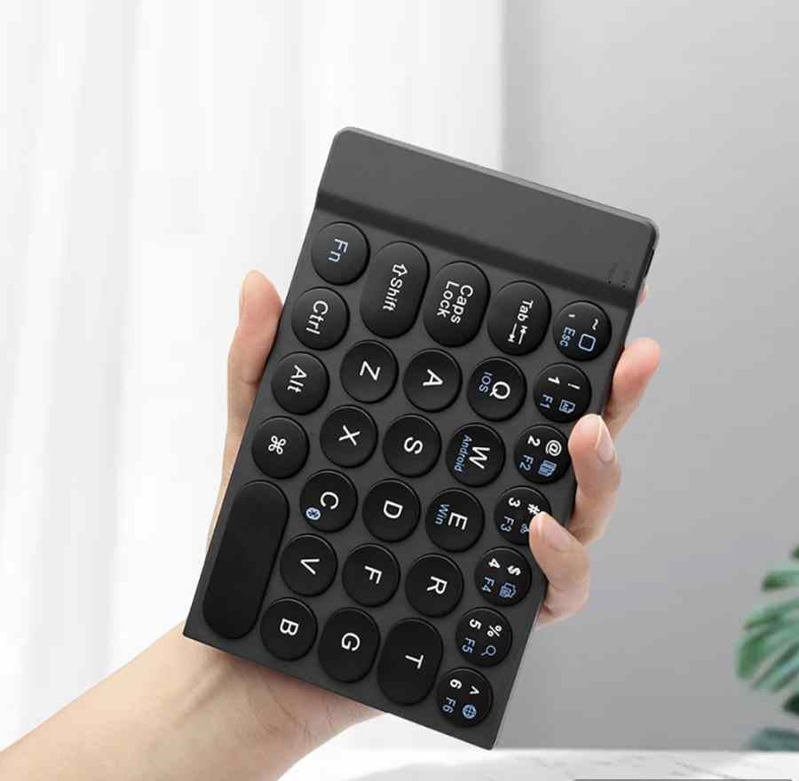 Wiwu Fold Mini Bluetooth Keyboard (Black)