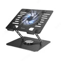 Hoco DH27 Metal Laptop Cooling Stand with LED Light (360° Rotation)