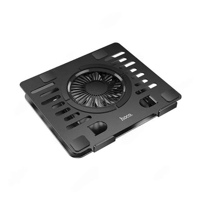 Hoco DH27 Metal Laptop Cooling Stand with LED Light (360° Rotation)
