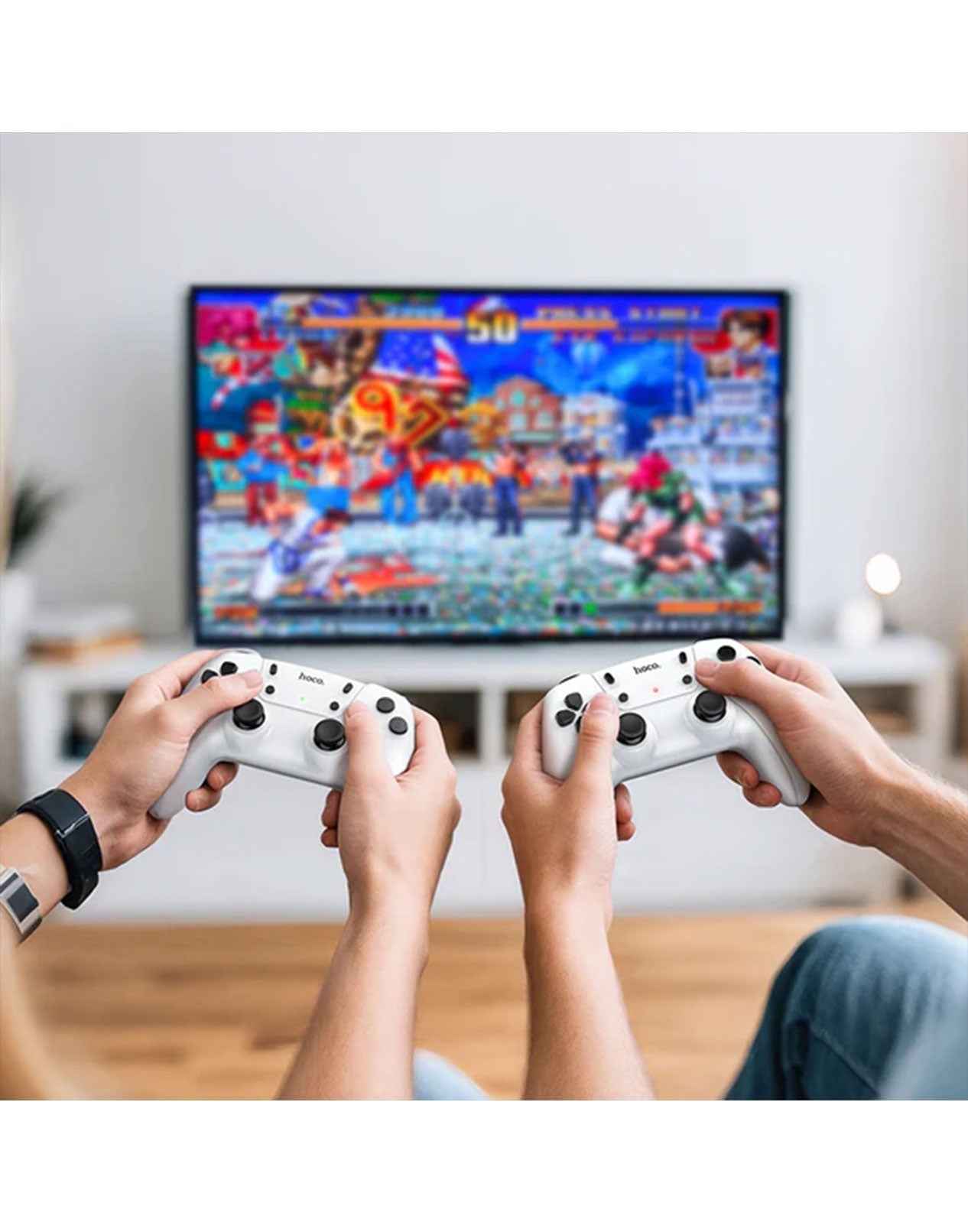 Hoco GA31 Retro TV/PC Game Stick with 2 Wireless Controllers (20,000 Games)