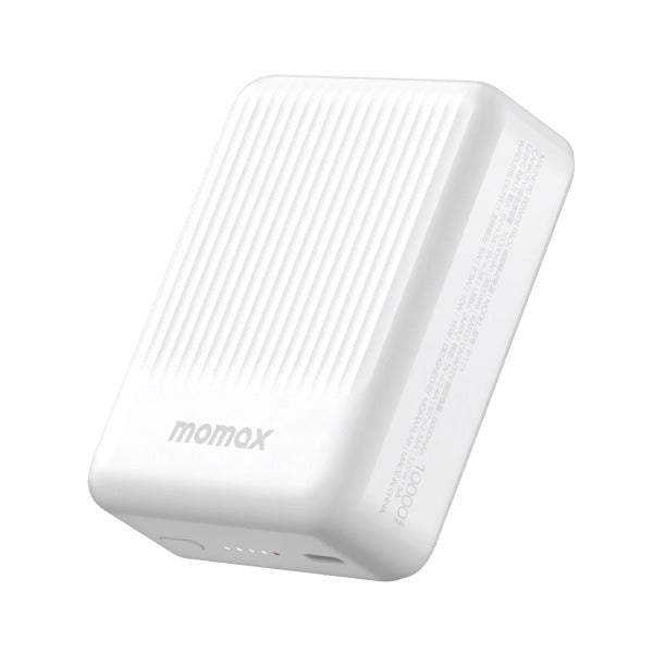 Momax Q.Mag Minimal 2 10000mAh Magnetic Power pack | White
