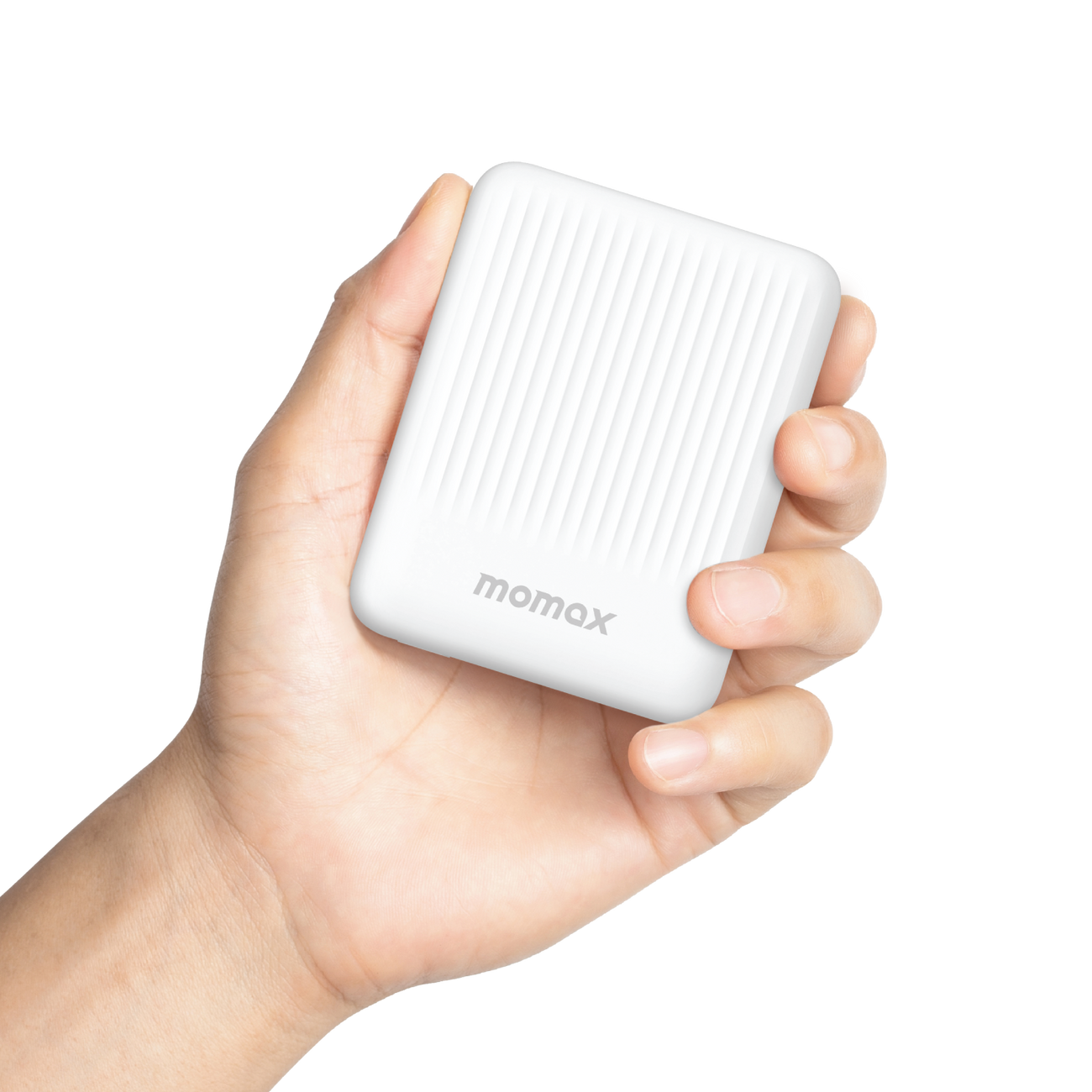 Momax Q.Mag Minimal 2 10000mAh Magnetic Power pack | White