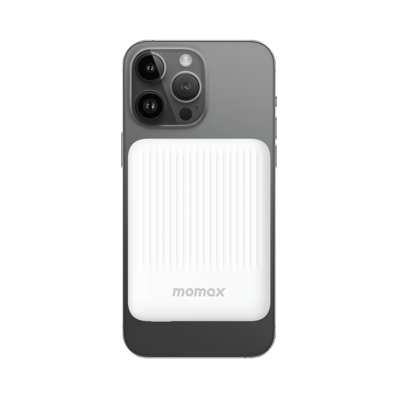 Momax Q.Mag Minimal 2 10000mAh Magnetic Power pack | White