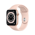 Apple Watch Series 6 GPS, 44mm Gold Aluminium Case with Pink Sand Sport Band - Regular