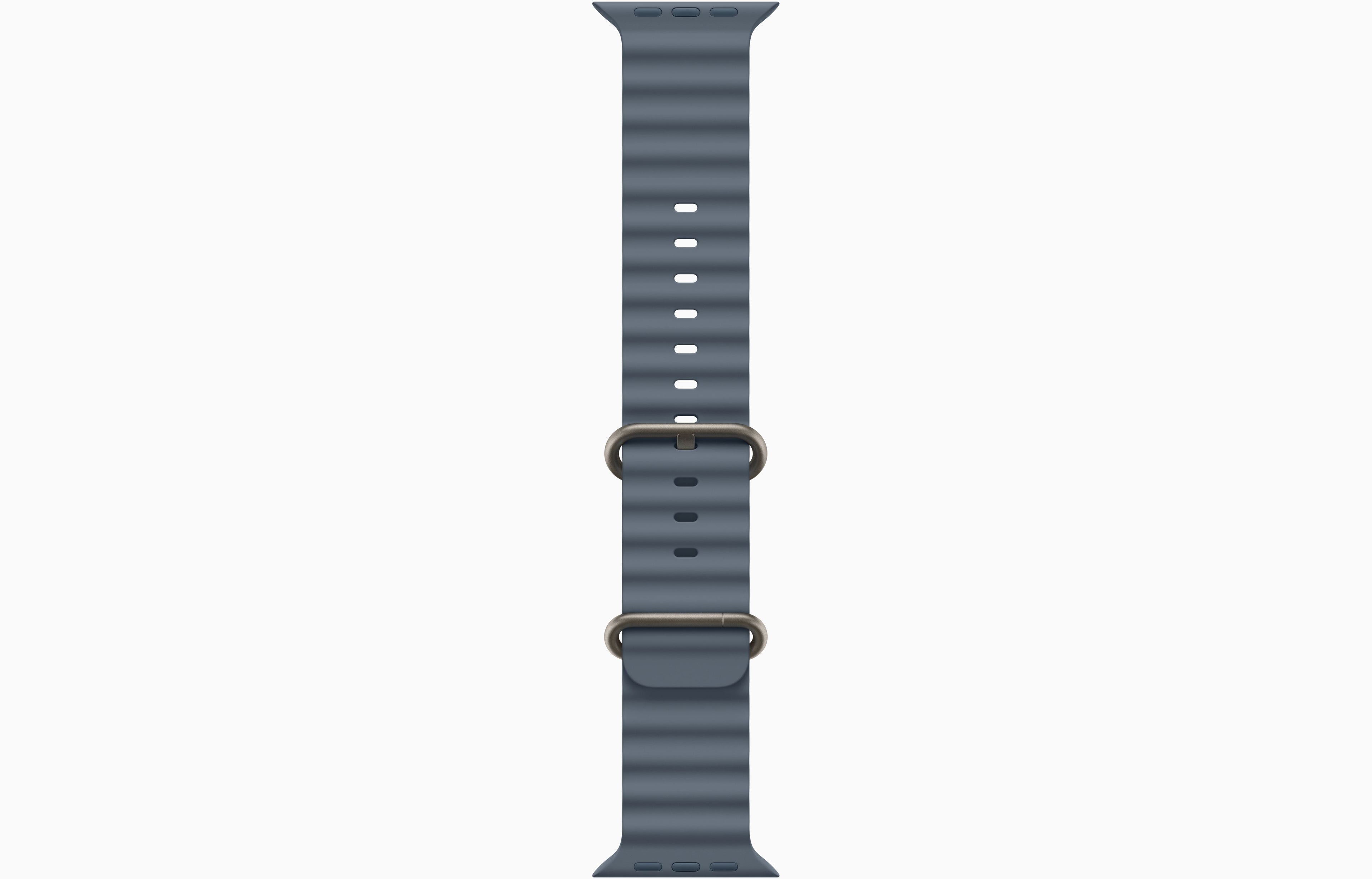 Apple Watch Ultra 3 GPS + Cellular 49mm Natural Titanium Case with Anchor Blue Ocean Band