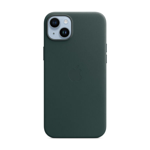 Apple iPhone 14 Plus Leather Case with MagSafe | Forest Green