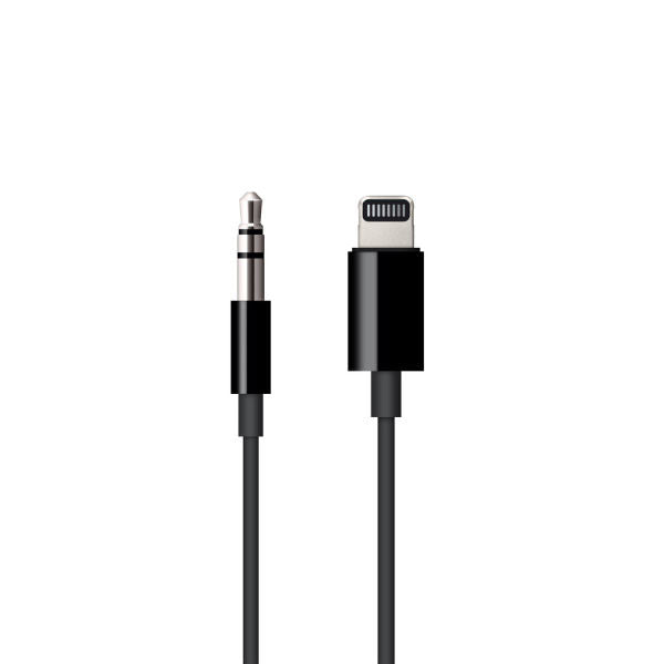 Apple Lightning To 3.5mm Audio Jack Cable 1.2m  | Black