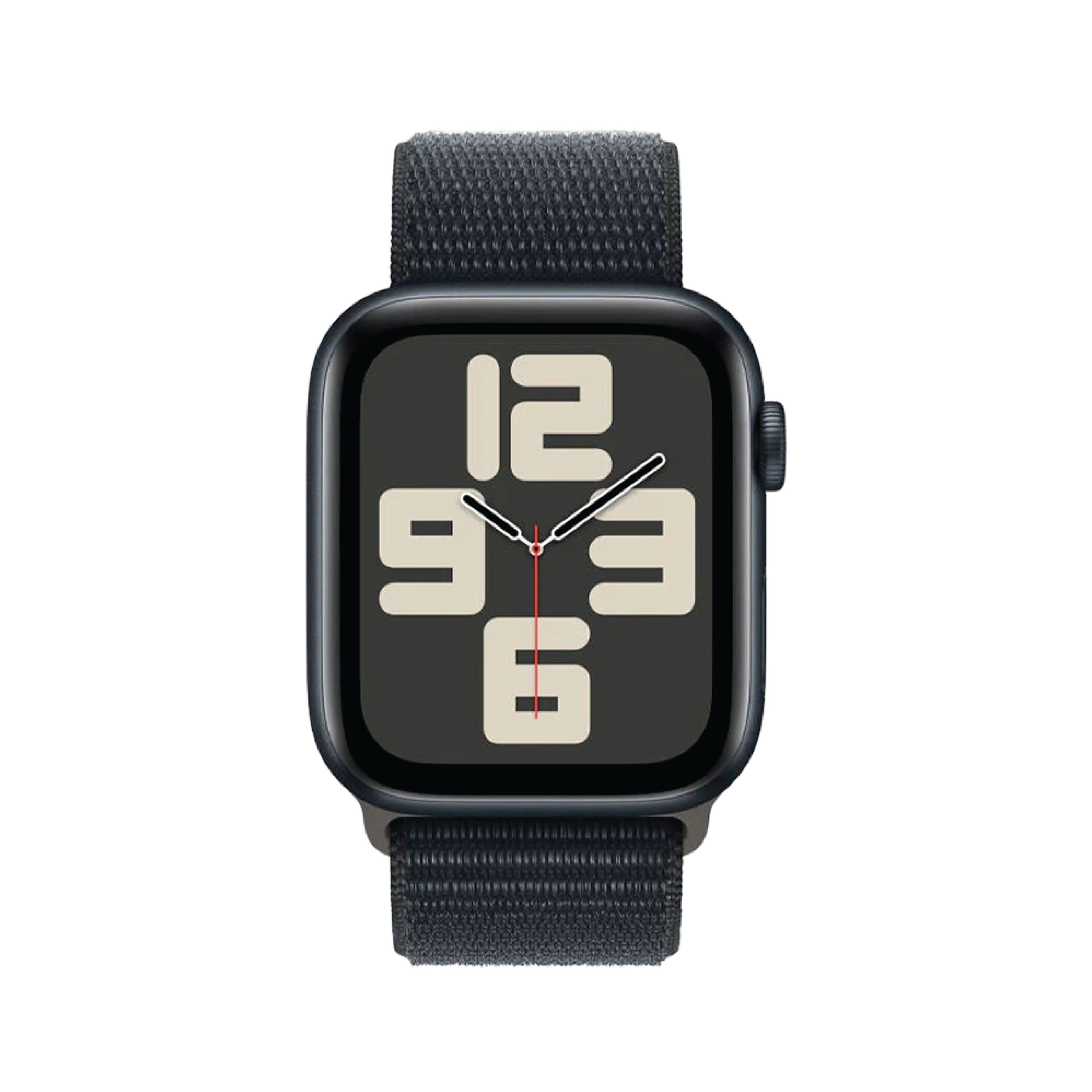 Apple Watch SE GPS + Cellular 44mm Midnight Aluminum Case with Midnight Sport Loop