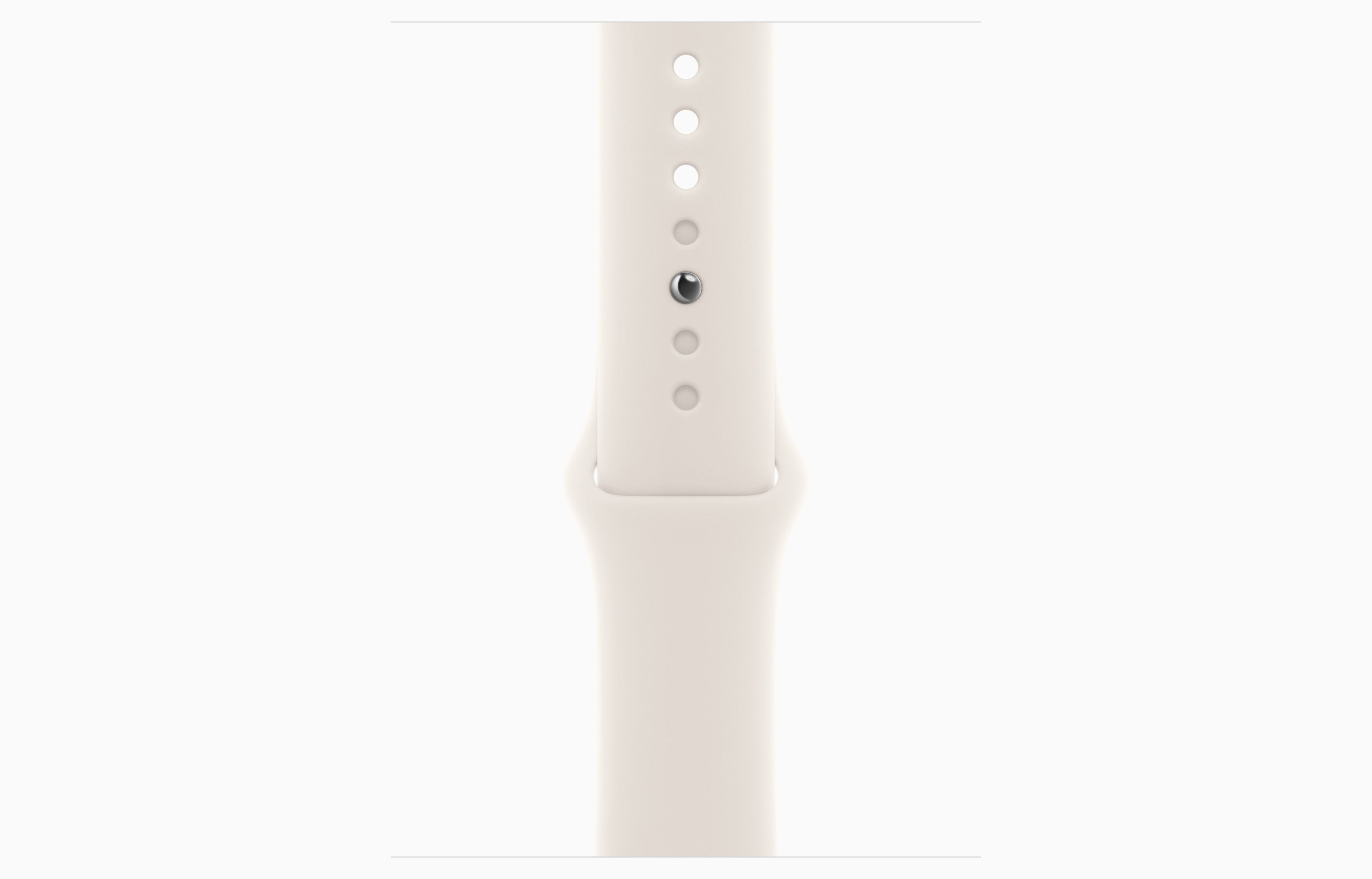 Apple Watch SE 3 - GPS - 44mm - Starlight Aluminium Case with Starlight Sport Band - M/L