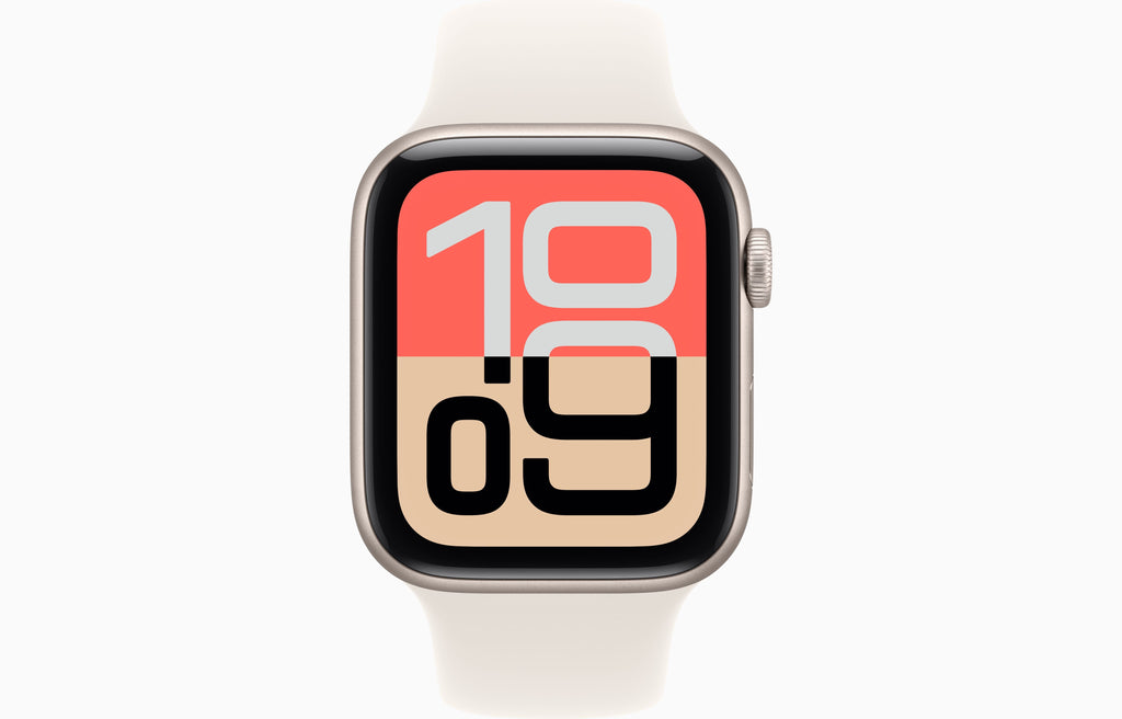 Apple Watch SE 3 - GPS - 44mm - Starlight Aluminium Case with Starlight Sport Band - M/L