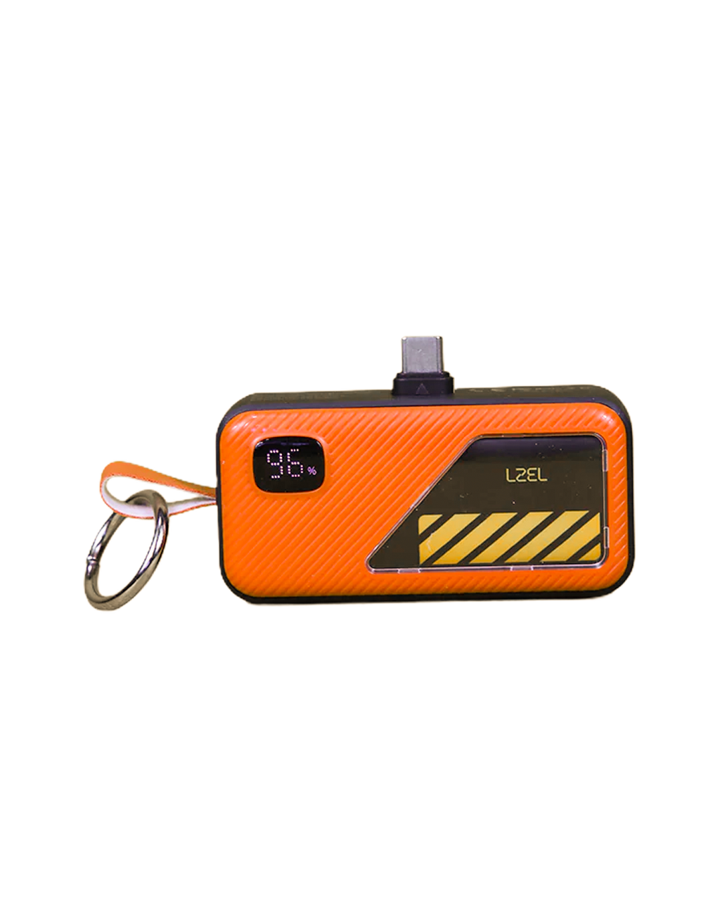 LZEL NanoFlux Charger Mini – 5,000mAh PD Type-c Power Bank with Built-in Lightning Cable