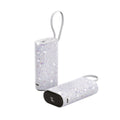 Asli Global 10000mAh PowerPod Luxe Shinning Diamond Power Bank with Built in Cable