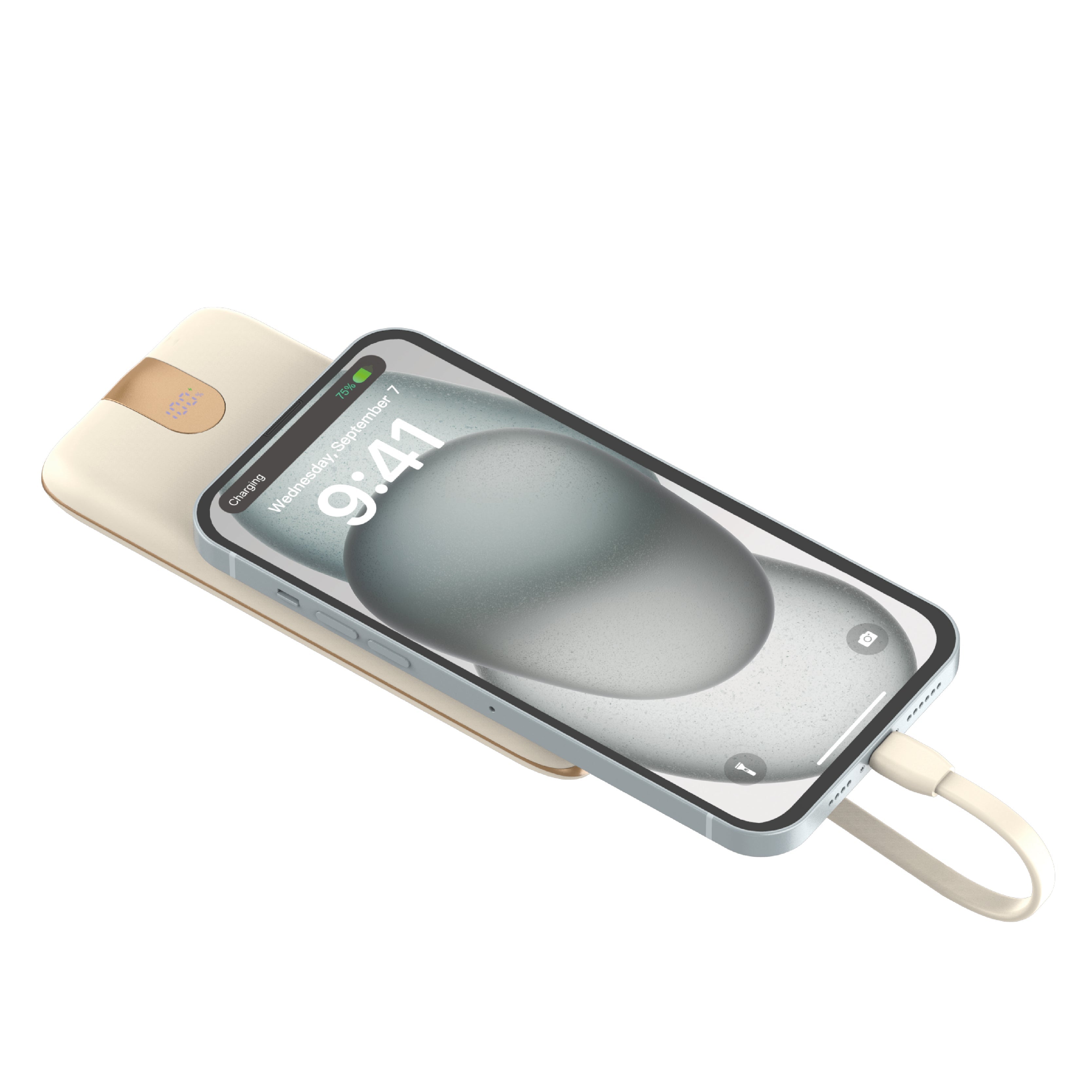 LZEL Quadra Energia Y Station 10000mAh Charging Station Built In Cable Lightning And Type-C