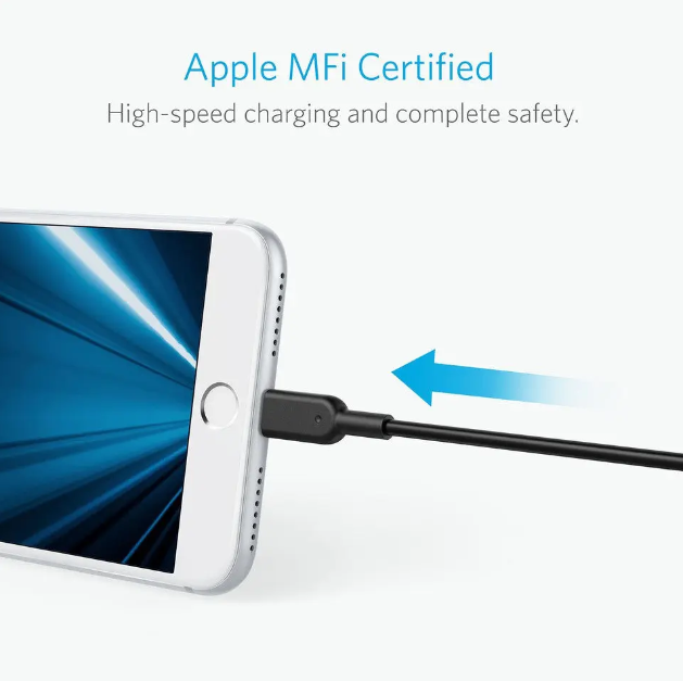Anker Powerline II Lightning Cable 0.9m | Black