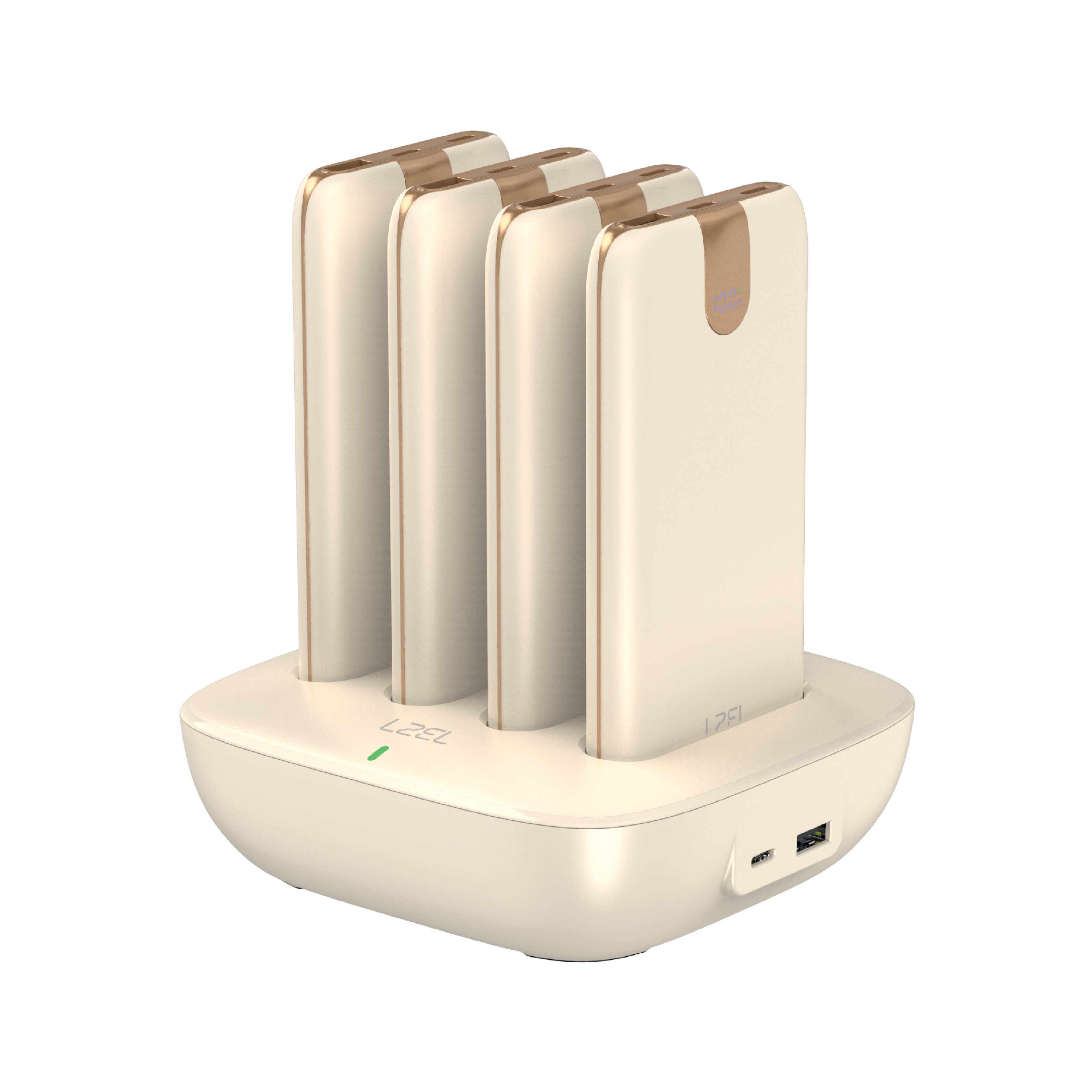 LZEL Quadra Energia Y Station 10000mAh Charging Station Built In Cable Lightning And Type-C