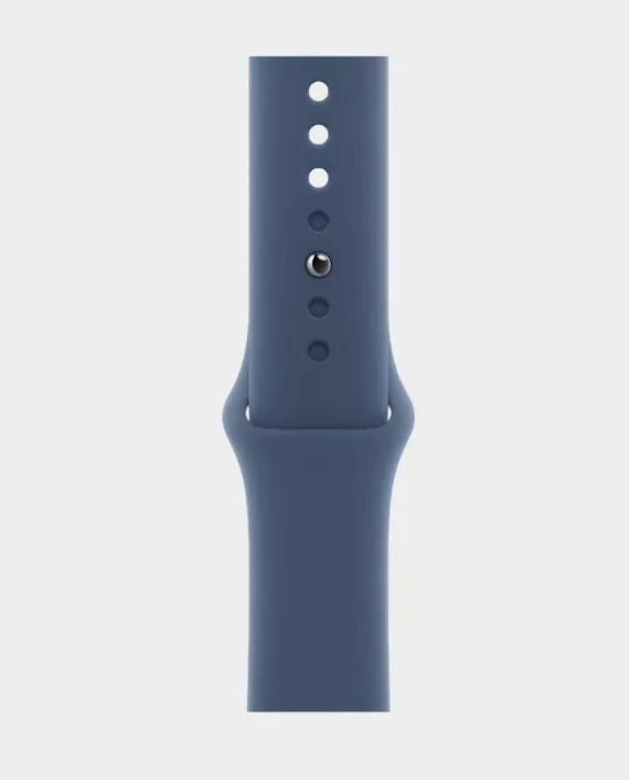 Apple Watch SE GPS + Cellular 40mm Silver Aluminum Case with Denim Sport Band - S/M