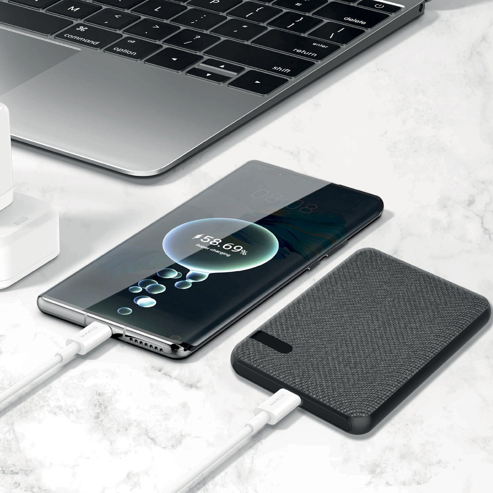 Asli Global Charge Prime Luxe 5000mAh PD Type-C Mini Power Bank