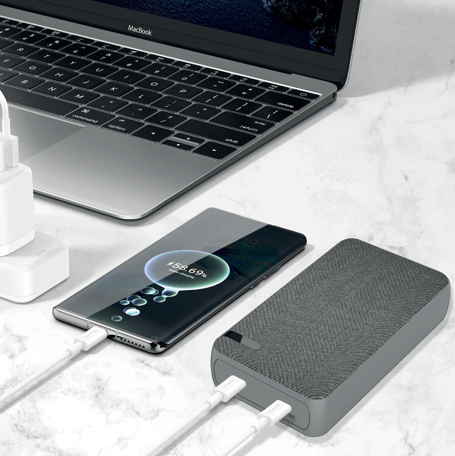 Asli Global Charge Prime Luxe 20000mAh PD Type-C Mini Power Bank