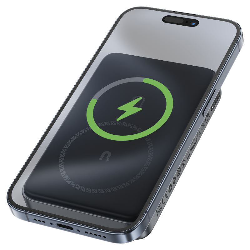 Acefast M10 PD30W 10000mAh Power Bank with Wireless Charging & USB-C Cable
