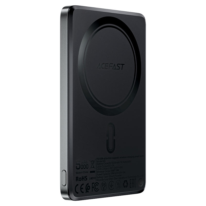 Acefast M8 PD18W 5000mAh Power Bank with Wireless Charging