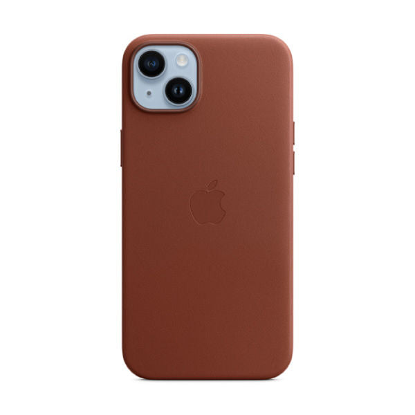 Apple iPhone 14 Plus Leather MagSafe Case |Umber