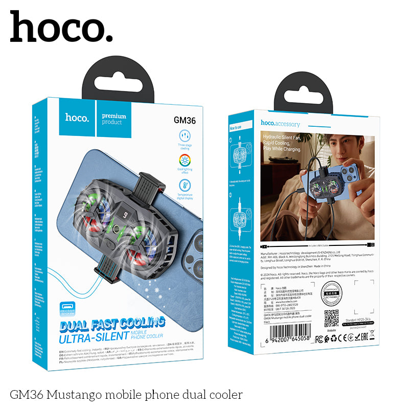 Hoco GM36 Dual Mobile Phone Cooler