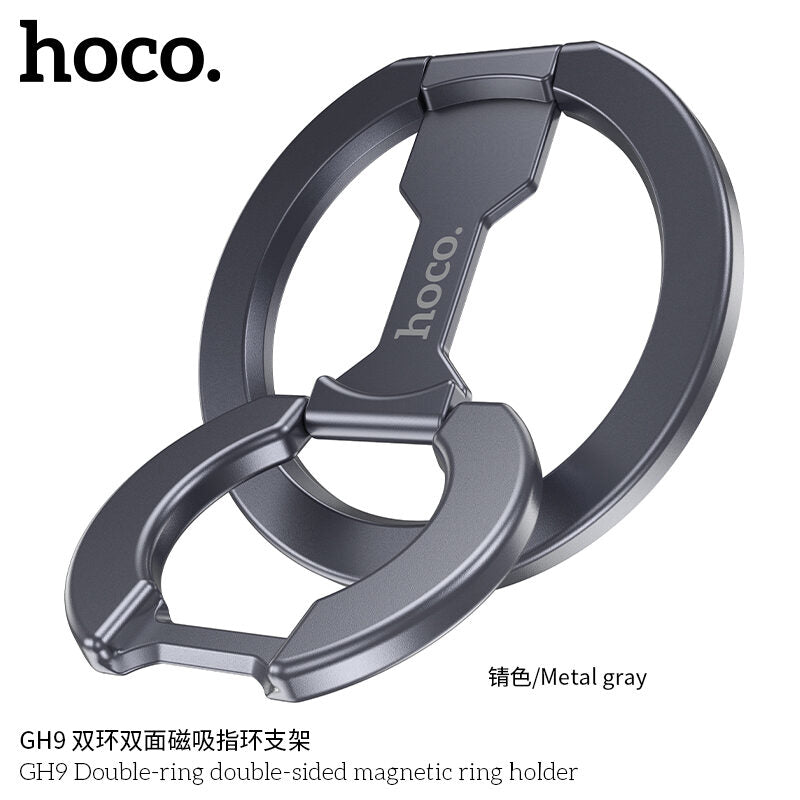 Hoco GH9 Double-Sided Magnetic Base with Two Rings