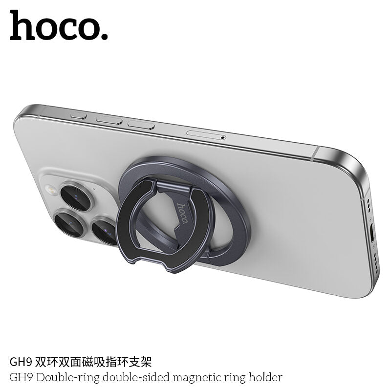 Hoco GH9 Double-Sided Magnetic Base with Two Rings