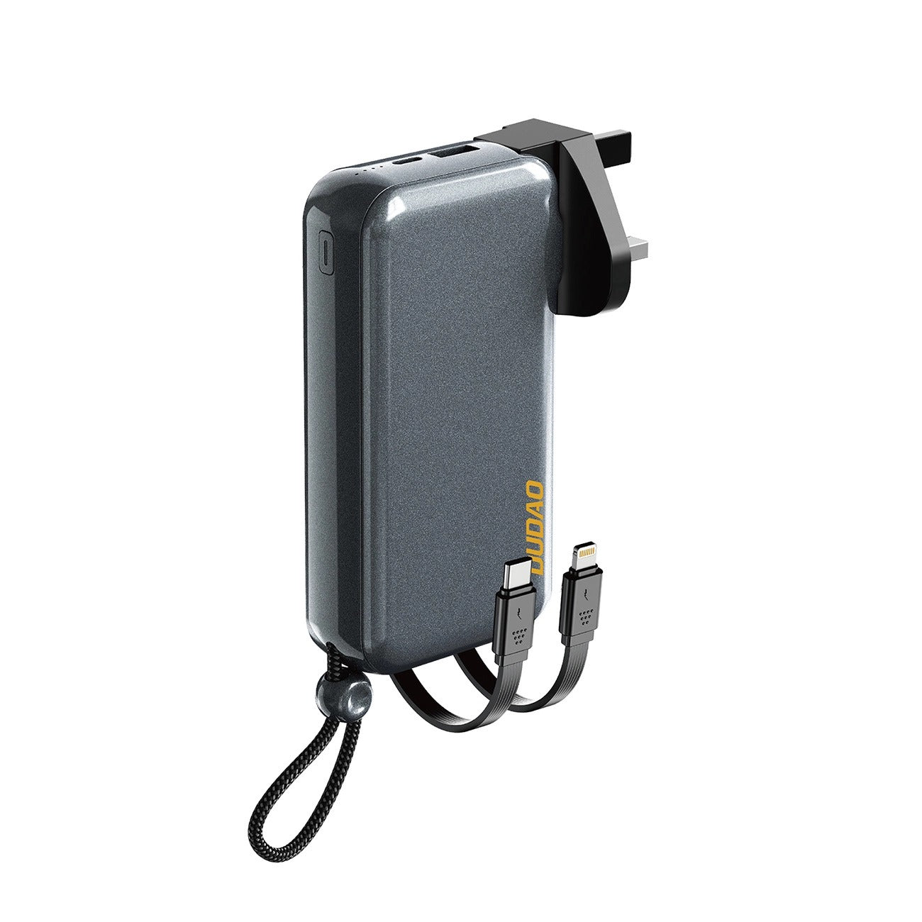 Dudao K25 2-in-1 10000mAh 3-Plug Power Bank with Cables