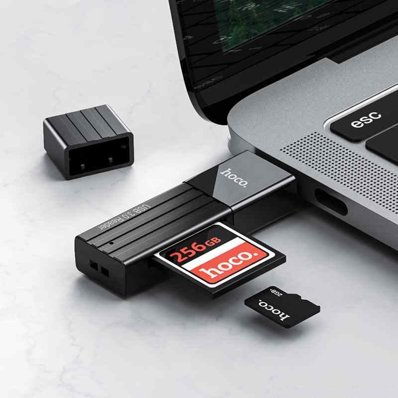 Hoco HB20 2-in-1 Card Reader (USB 2.0 / USB 3.0)