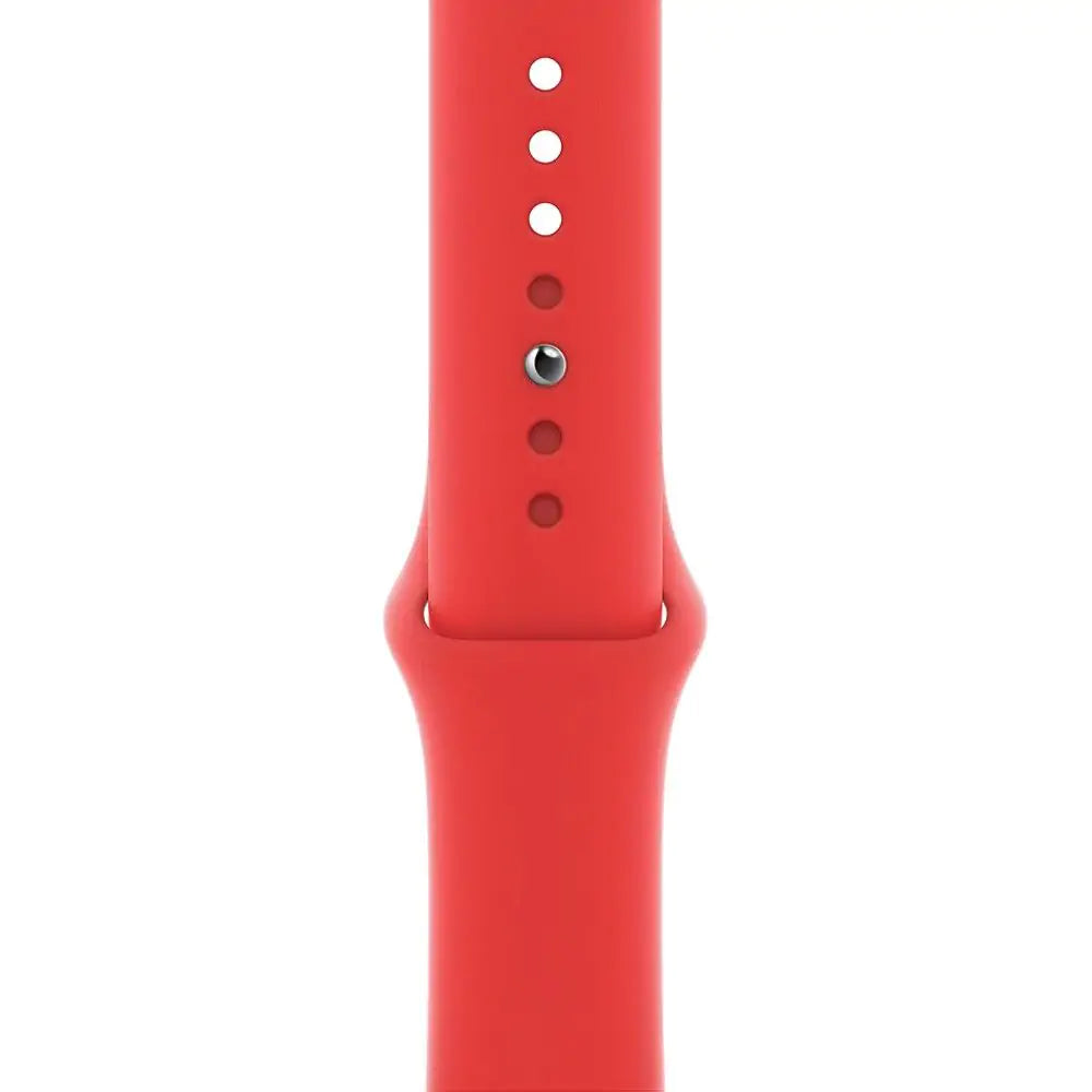 Apple Watch Series 6 GPS + Cellular 44mm Red Aluminum Case with Red Sport Band | Regular