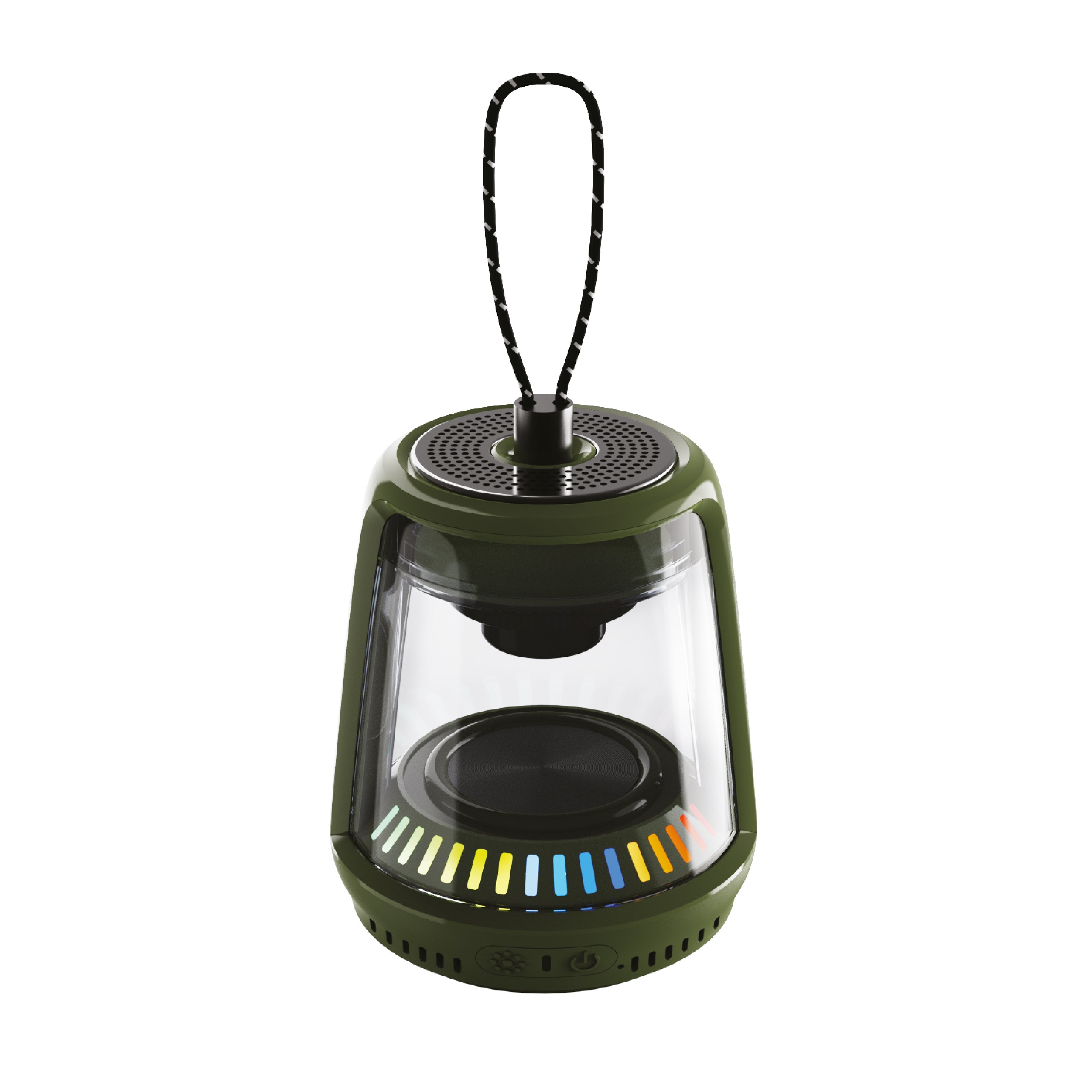 LZEL Aquilasonus Lamp Compact Waterproof Bluetooth Speaker With Dynamic RGB Lights