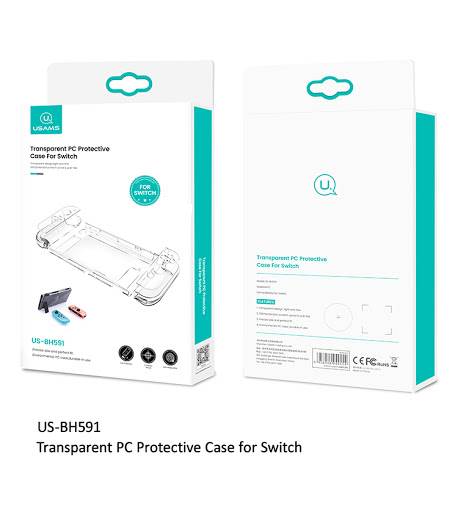 Usams US-BH592 Transparent PC Protective Case for Nintendo Switch
