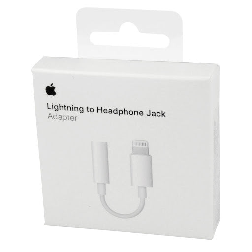 Apple Lightning to 3.5mm Headphone Jack Adapter (MMX62ZM/A)